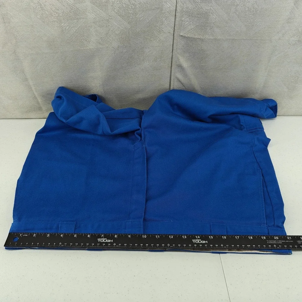 Dickies Loose Fit Shorts Men 42 Blue Flat Front Workwear Casual Skate Streetwear